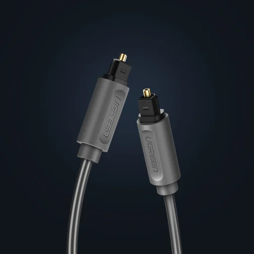 Ugreen Toslink SPDIF optikai audio kábel 2m szürke (70892) - 5