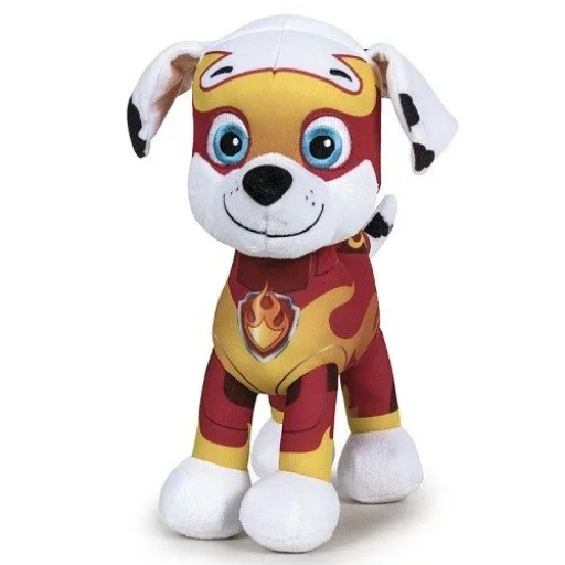 Mancs Őrjárat Super Paws plüssfigura Marshall 28 Cm - 1