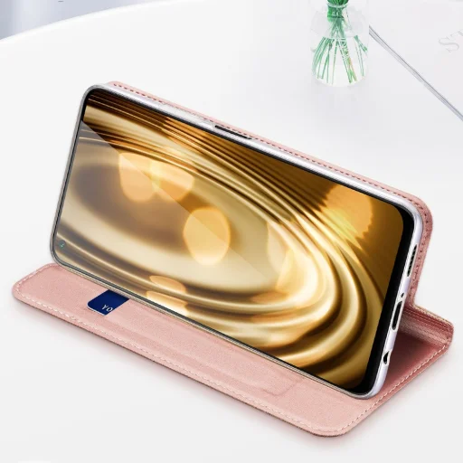 Dux Ducis Skin Pro fliptok Huawei P40 Lite / Nova 7i / Nova 6 SE pink - 18