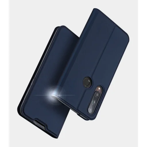 Dux Ducis Skin Pro fliptok Huawei P40 Lite E kék - 13