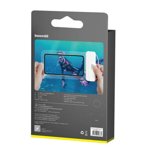 Baseus vízálló telefontok IPX8 7,2' pink (ACFSD-D24) - 8