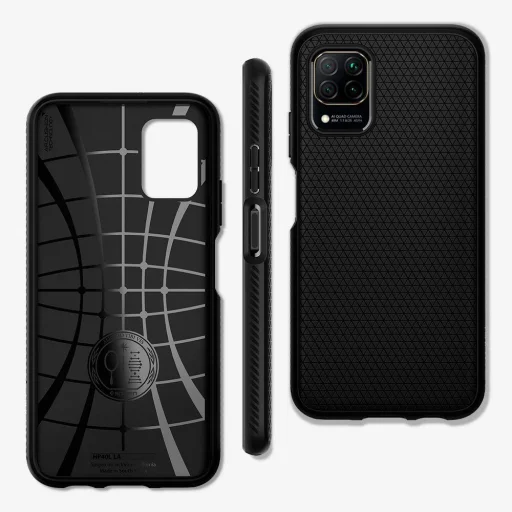 Spigen Liquid Air tok Huawei P40 Lite matt fekete (ACS00972) - 3