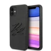 Karl Lagerfeld KLHCN65TJKBK Lizard iPhone 11 Pro MAX tok fekete thumbnail