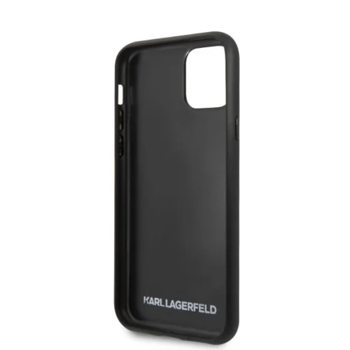 Karl Lagerfeld KLHCN65TJKBK Lizard iPhone 11 Pro MAX tok fekete - 7