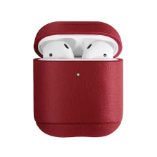 UNIQ Terra AirPods 1/2 bőr tok piros