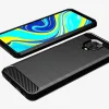 Szénszál mintájú TPU tok Xiaomi Redmi Note 9S fekete thumbnail