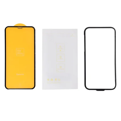 Baseus 0.25 mm 3D 9H kijelzővédő üvegfólia iPhone 11 Pro Max / iPhone XS Max (SGAPIPH65S-HA01) - 6