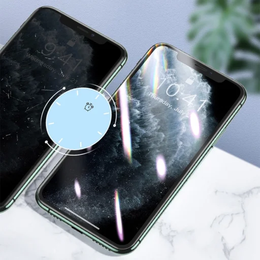 Baseus 0.25 mm 3D 9H kijelzővédő üvegfólia iPhone 11 Pro Max / iPhone XS Max (SGAPIPH65S-HA01) - 14