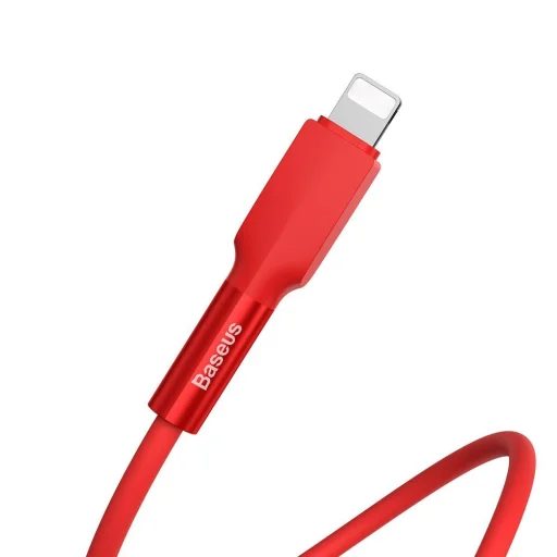Baseus USB - Lightning kábel 2,4 A 1m 480 Mbps piros (CALGJ-09) - 16