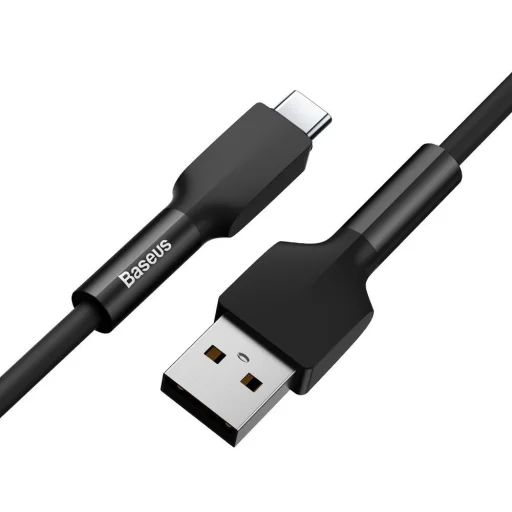 Baseus USB - USB Type-C kábel 3A 1m 480 Mbps fekete (CATGJ-01) - 5