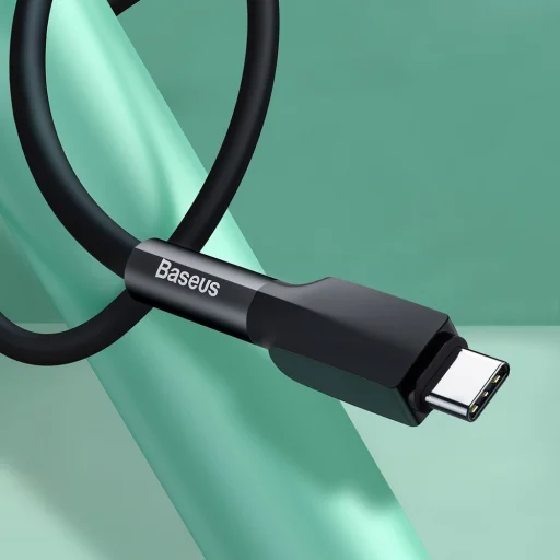 Baseus USB - USB Type-C kábel 2A 2m 480 Mbps fekete (CATGJ-A01) - 18