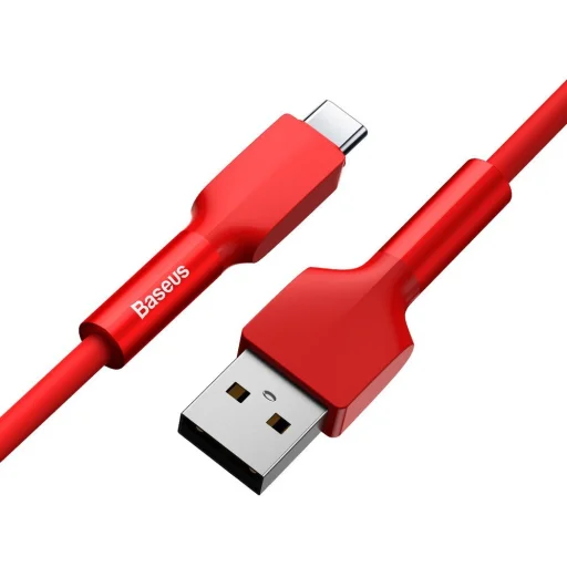 Baseus USB - USB Type-C kábel 2A 2m 480 Mbps piros (CATGJ-A09) - 4