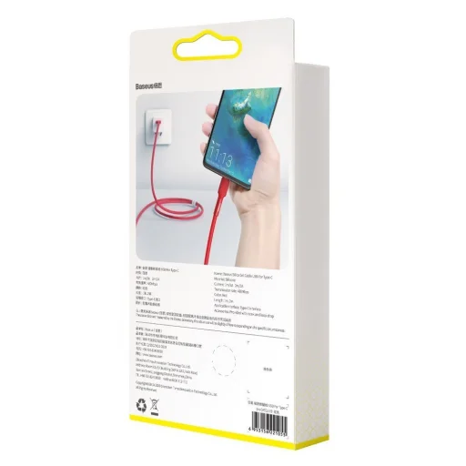 Baseus USB - USB Type-C kábel 2A 2m 480 Mbps piros (CATGJ-A09) - 19