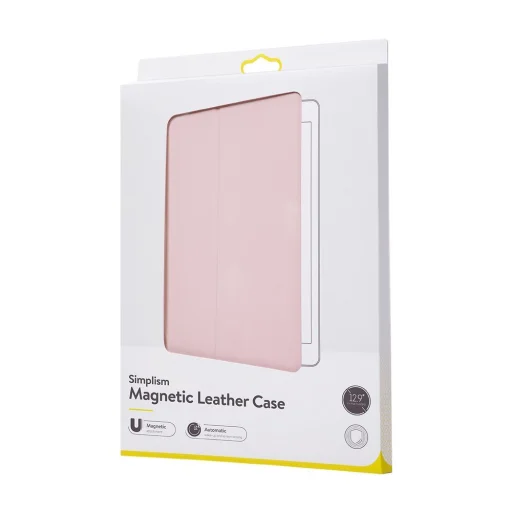 Baseus Simplism Tri-fold mágneses keret nélküli Smart Sleep tok iPad Pro 12,9' 2020 pink (LTAPIPD-FSM04) - 7