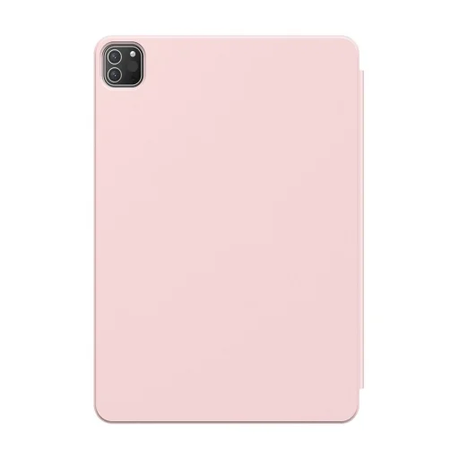 Baseus Simplism Tri-fold mágneses keret nélküli Smart Sleep tok iPad Pro 12,9' 2020 pink (LTAPIPD-FSM04) - 4