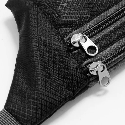 Univerzális futó övtáska fülhallgató kivezetéssel pink - 16