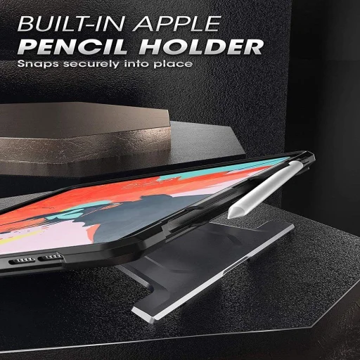 Supcase Ubrugged iPad tok 12.9' 2018/2020 ütésálló fekete - 3