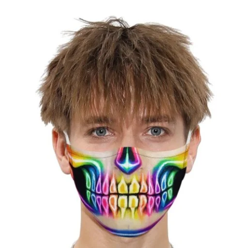 Mintás PM 2.5 szűrős orr- és szájmaszk No.3 - 4