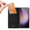 DUX DUCIS SKIN PRO fliptok SAMSUNG Galaxy S24 Ultra fekete tok thumbnail
