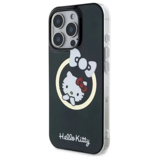Hello Kitty IML Fun masni Magsafe iPhone 16 Pro Max tok - Fekete - 2