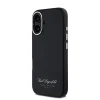  iPhone 16 fekete Karl Lagerfeld Grained PU Hotel RSG tok - 3