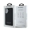  iPhone 16 fekete Karl Lagerfeld Grained PU Hotel RSG tok - 6