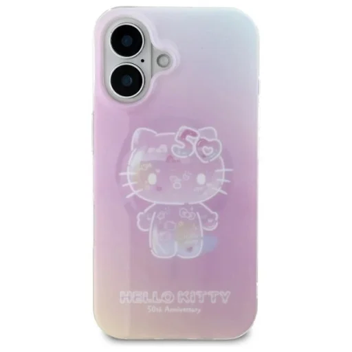 Hello Kitty IML 50. évfordulós Magsafe iPhone 16 tok - Rózsaszín tok - 3