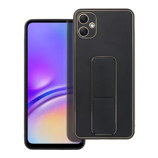 LEATHER CASE KICKSTAND Samsung A05 tok fekete - 11