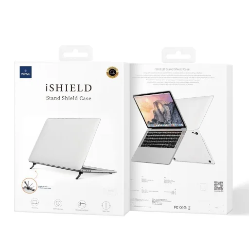 WiWU - iSHIELD Állvány Tok MacBook Air 15,3" 2023 - átlátszó - 7