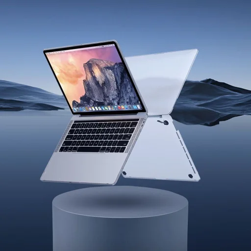 WiWU - iSHIELD Állvány Tok MacBook Air 15,3" 2023 - átlátszó - 6