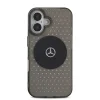 Mercedes PC/TPU Star Pattern MagSafe tok iPhone 16 Plus Fekete tok thumbnail