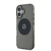 Mercedes PC/TPU Star Pattern MagSafe tok iPhone 16 Plus Fekete tok thumbnail