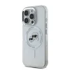  iPhone 16 Pro átlátszó Karl Lagerfeld IML K&CH Heads Metal Frame MagSafe tok thumbnail