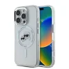  iPhone 16 Pro átlátszó Karl Lagerfeld IML K&CH Heads Metal Frame MagSafe tok thumbnail