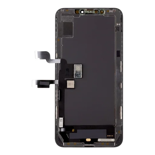 iPhone XS Max LCD kijelző + Érintőegység fekete Soft OLED - 2