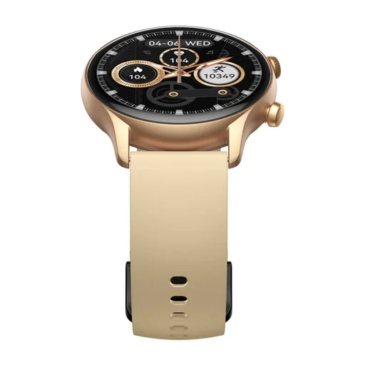 Zeblaze Btalk 3 Plus Smartwatch (Gold) - 4