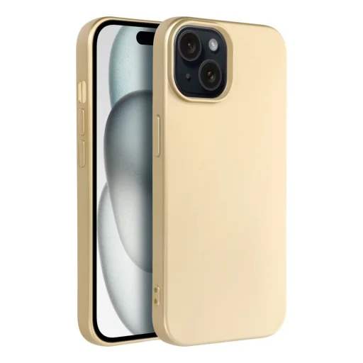 METALLIC tok iPhone 15 arany tok - 10