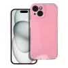 CLEAR CASE 2 mm BLINK tok IPHONE 15 pink thumbnail