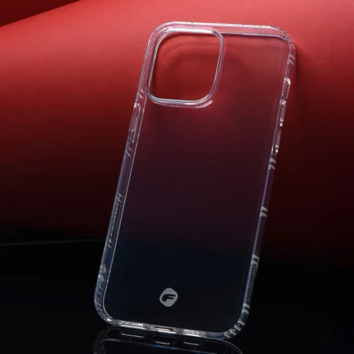 FORCELL F-PROTECT Hosszan tartó vékony tok iPhone 15 Plus átlátszó tok - 4