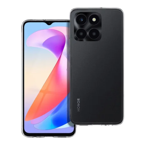 Átlátszó tok 2 mm HONOR X6a (kameravédelem) áttetsző tok - 1