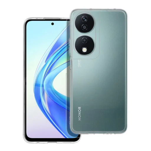 Átlátszó tok 2 mm-es HONOR X7b (kameravédelem) átlátszó tok - 1