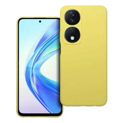 Silikónové puzdro 2mm HONOR X7B citrónové puzdro - 1