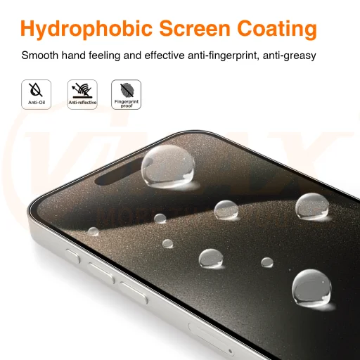 Vmax védőfólia láthatatlan TPU fólia - teljes kijelzős lefedés iPhone 15 Plus 6,7" üvegfólia - 10