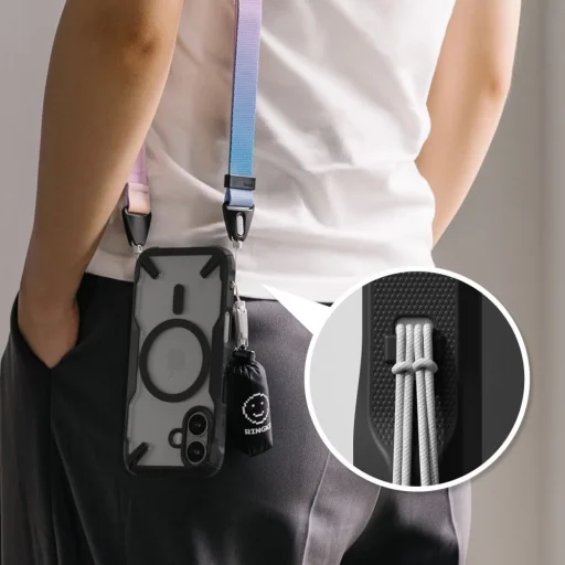 Ringke Fusion X Magnetic Magsafe Iphone 16 Fekete Tok - 8