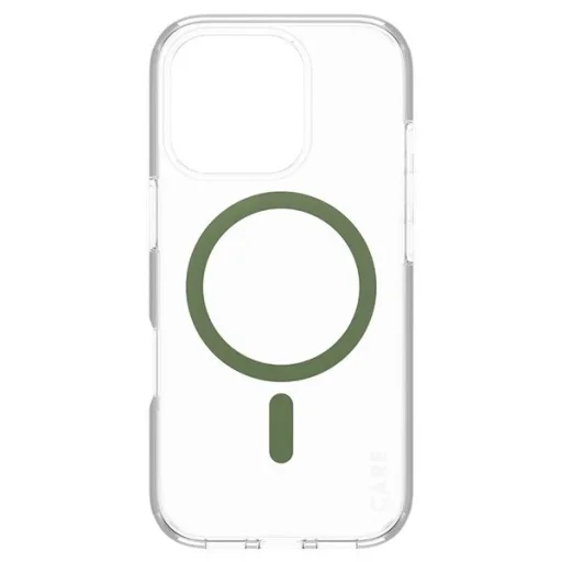 CARE by PanzerGlass Flagship tok iPhone 16 Pro 6.3" zöld/zöld MagSafe tok - 3