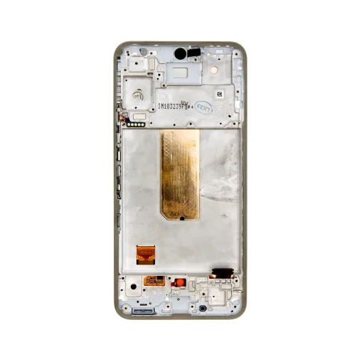 LCD kijelző + Érintőegység + Elülső borítás Samsung A546B Galaxy A54 5G Csodálatos Fehér (Szervizcsomag) - 2