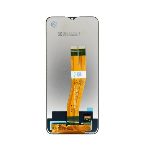 LCD kijelző + Érintőegység Samsung A025F Galaxy A02s Fekete - 2