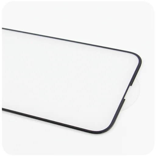 5D edzett üveg 6,7" fekete keret iPhone 16 Plus üvegfólia - 8