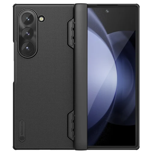Nillkin Super Frosted FOLD Mágneses Hátlap Tok Samsung Galaxy Z Fold 6 Fekete - 1