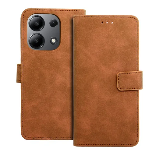 TENDER fliptok Xiaomi Redmi Note 13 4G barna tok - 1